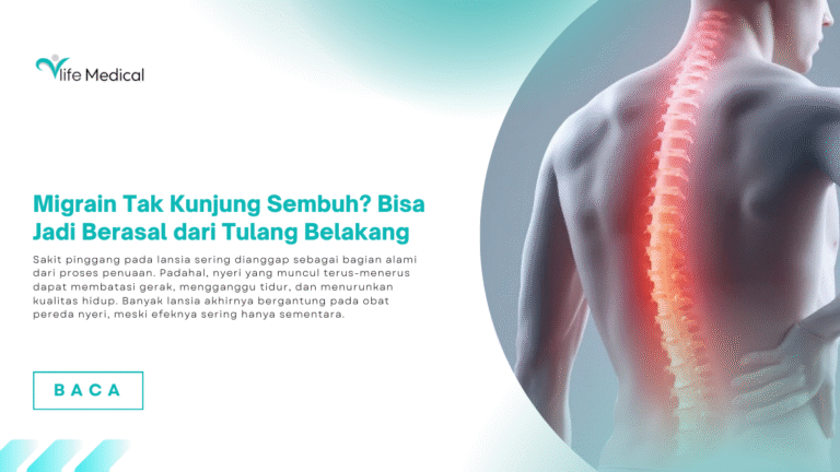 Migrain Tak Kunjung Sembuh? Bisa Jadi Berasal dari Tulang Belakang