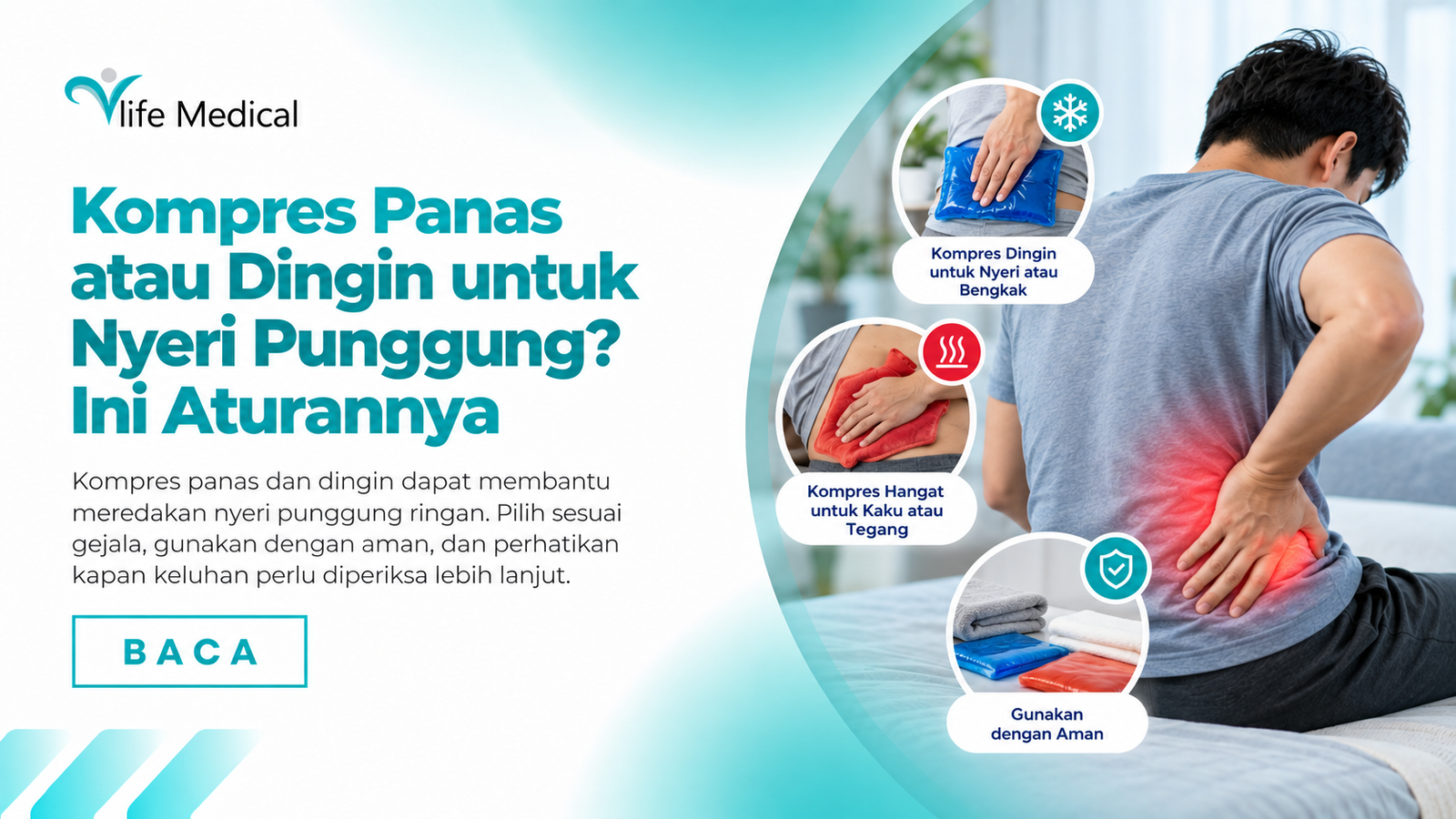 kompres nyeri punggung