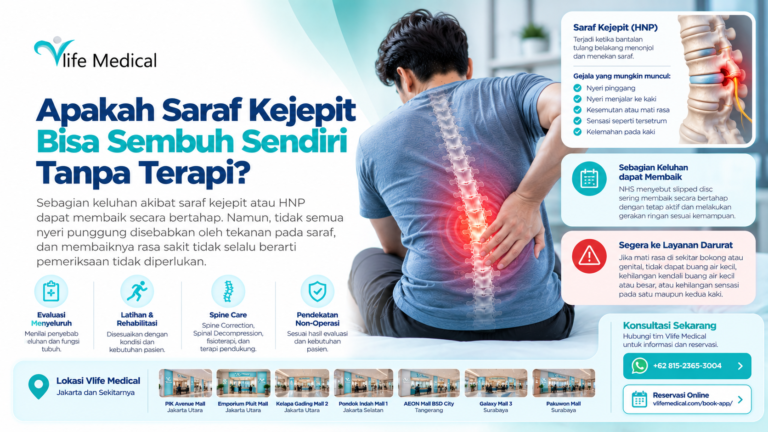 Apakah Saraf Kejepit Bisa Sembuh Sendiri Tanpa Terapi?